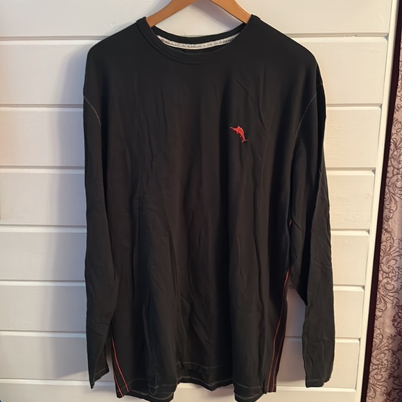 Tommy Bahama Mele Kalikimaka Long Sleeved T-Shirt - Picture 3 of 7